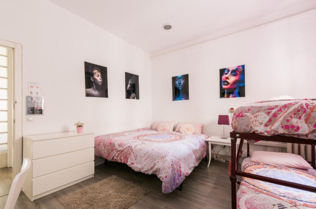 M&F 7 Rooms/7 Bathrooms Over Gran Via Madri Exterior foto