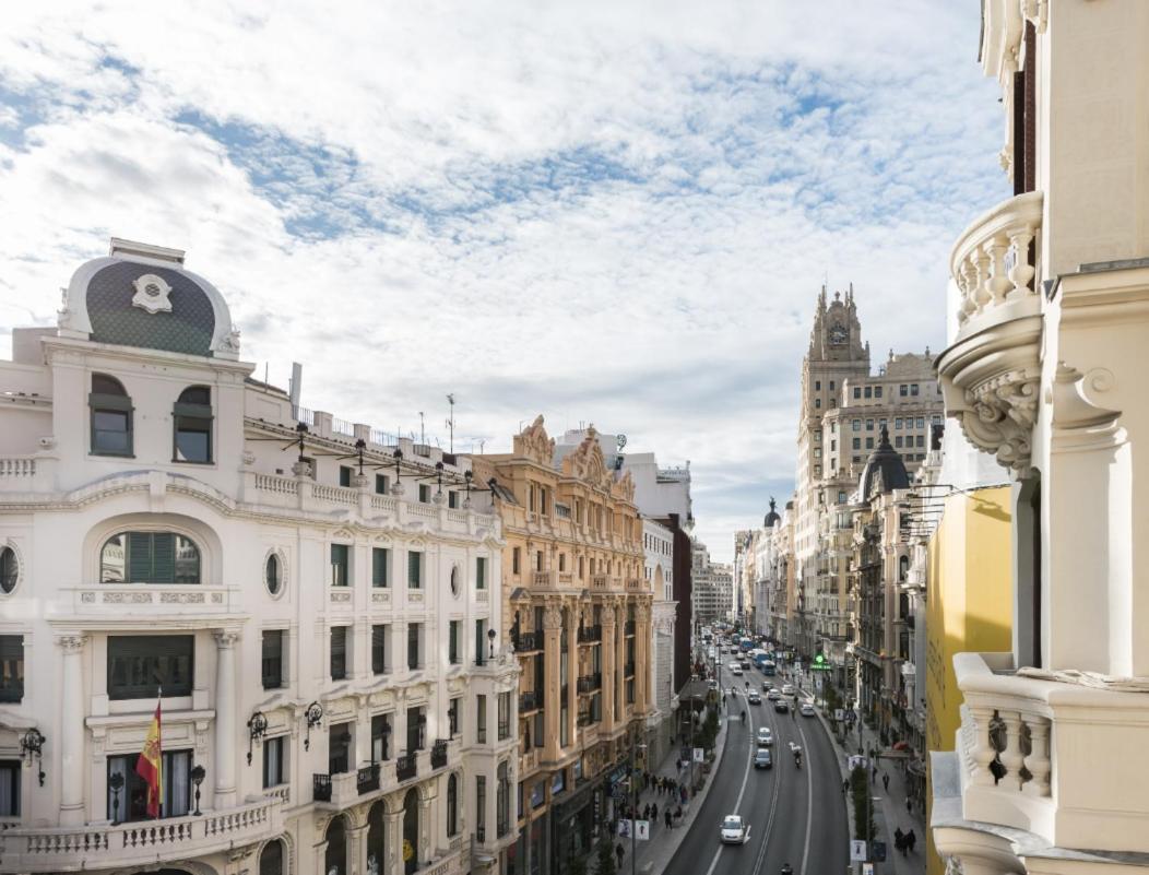 M&F 7 Rooms/7 Bathrooms Over Gran Via Madri Exterior foto
