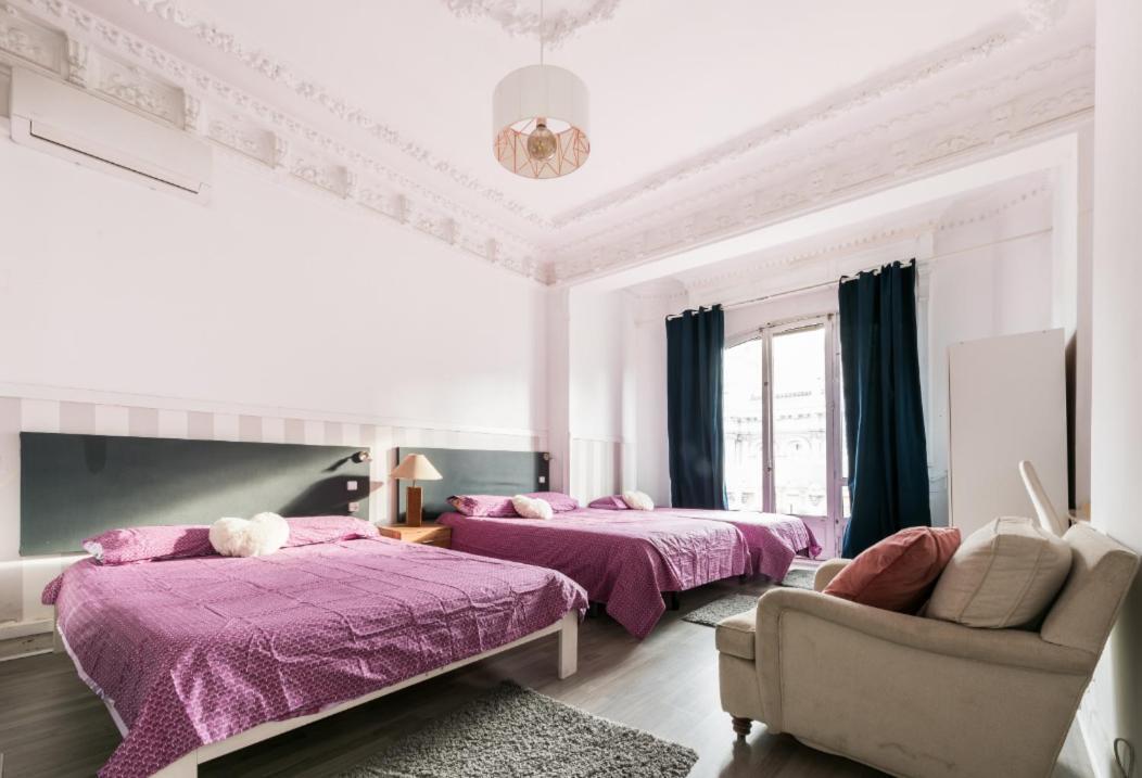 M&F 7 Rooms/7 Bathrooms Over Gran Via Madri Exterior foto