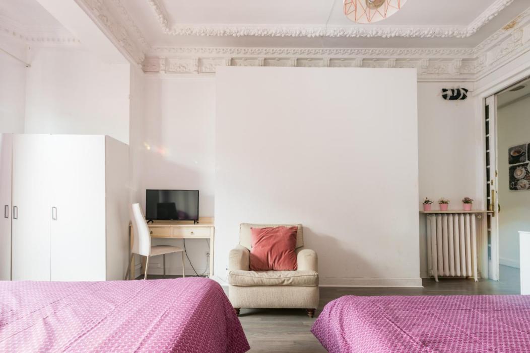 M&F 7 Rooms/7 Bathrooms Over Gran Via Madri Exterior foto