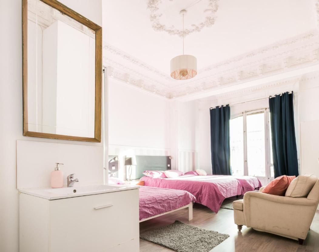 M&F 7 Rooms/7 Bathrooms Over Gran Via Madri Exterior foto